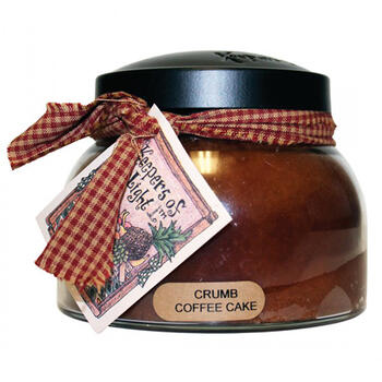 Crumb Coffee Cake 22oz Mama Jar Candle - Amethyst Designs Country Mercantile