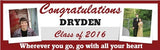 6 Foot Graduation Banner - Amethyst Designs Country Mercantile