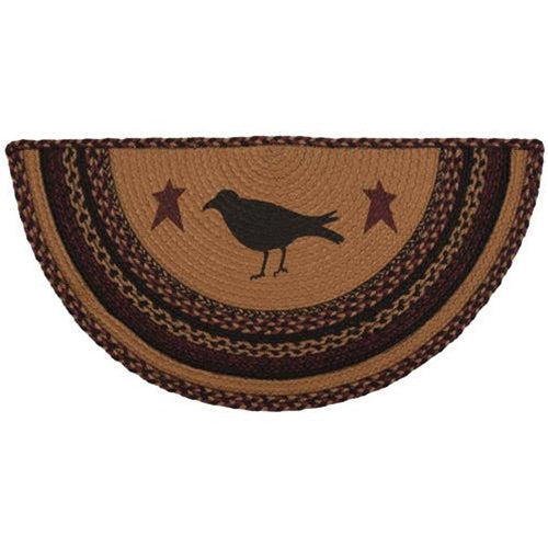 Jute Crow Primitive Rug - Amethyst Designs Country Mercantile