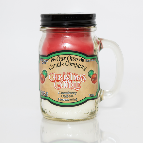 Christmas Triple Mason Candle