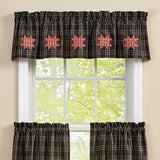 Farmhouse Star Lined Valance