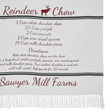 Sawyer Mill Reindeer Chow Woven Throw