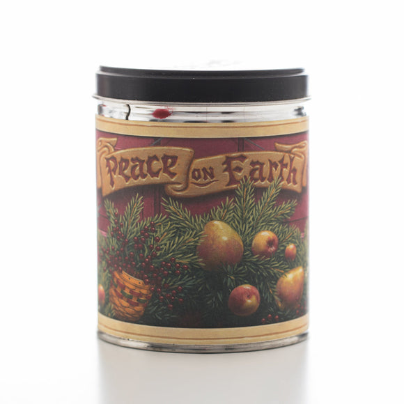 Cranberry Orange Spice Candle in Wreath Tin