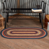 Stratton Jute Rug Oval with Pad
