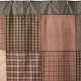 Crosswoods Patchwork Shower Curtain