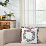 Gregor Plaid Wreath Pillow