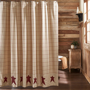 Connell Star Shower Curtain