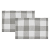 Grey Annie Buffalo Check Placemat Set of 2