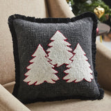 Christmas Tree Trio Pillow