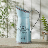 Metal Flowers & Garden Decorative Pitcher