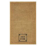 Set of 2 Bath House Prim Stars Hand Towels