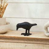 Metal Crow Figurine