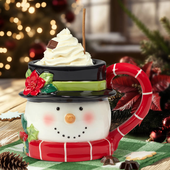 Holiday Magic 18 oz Snowman Mug