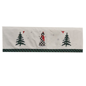 Snowman Mantle Scarf - Amethyst Designs Country Mercantile