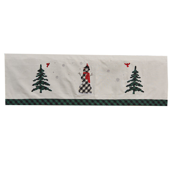 Snowman Mantle Scarf - Amethyst Designs Country Mercantile