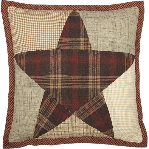 Abilene Star Quilted Pillow