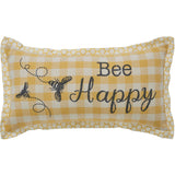Buzzy Bees Bee Happy Pillow
