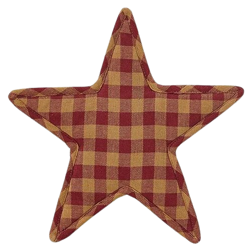 Burgundy Star Trivet