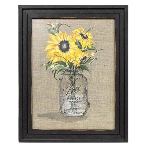 Country Sunflowers Framed 12