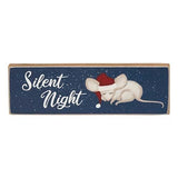 Silent Night Mouse Skinny Block - Amethyst Designs Country Mercantile