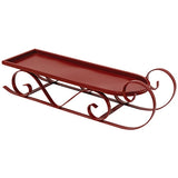 Red Metal Large Sled