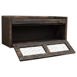 Counter Box with Chicken Wire Door
