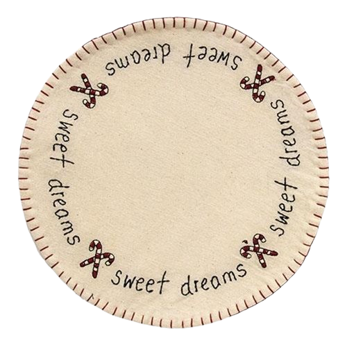 Sweet Dreams Candle Mat