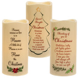 Christmas Memorial LED Candles