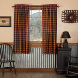 Heritage Farms Primitive Check Curtain Panels