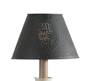 Punched Star Metal Lamp Shade