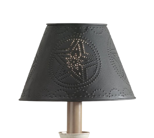 Punched Star Metal Lamp Shade