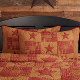 Ninepatch Star Pillow Sham