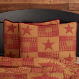 Ninepatch Star Pillow Sham