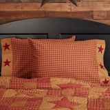 Ninepatch Star Pillowcase Set