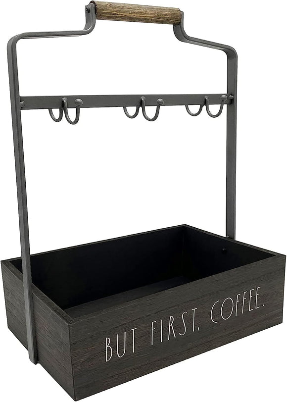 Rae Dunn “But First, Coffee” Mug Holder - Amethyst Designs Country Mercantile