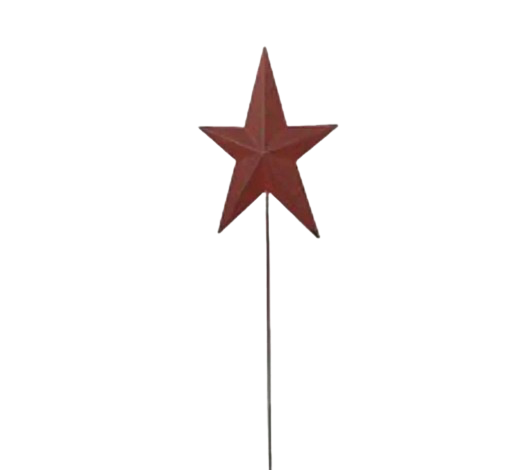 Burgundy Tin Star 16.5