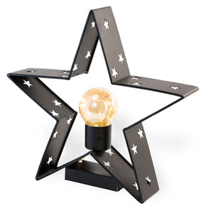 Black Star LED Light - Amethyst Designs Country Mercantile