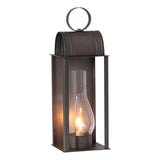 Colonial Mantle Electric Light with Glass Chimney