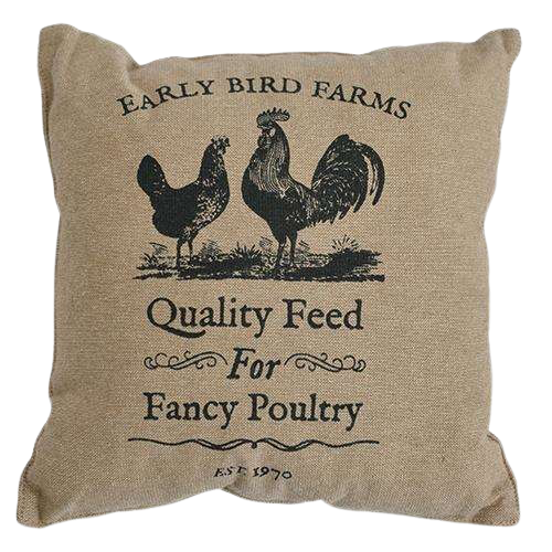 Farmhouse Poultry Pillow