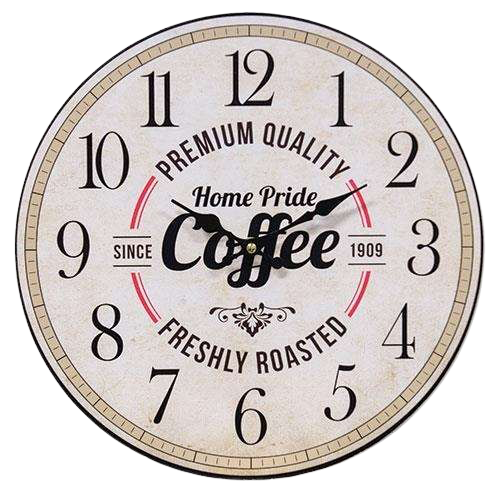 Home Pride Coffee Clock