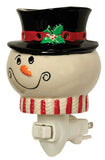 Snowman Plug-In Wax Warmer Gift Set