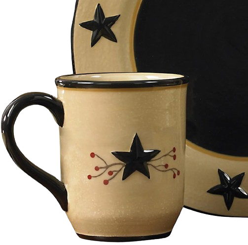 Star Vine Ceramic Mug