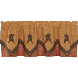 Stratton Primitive Star Layered Valance