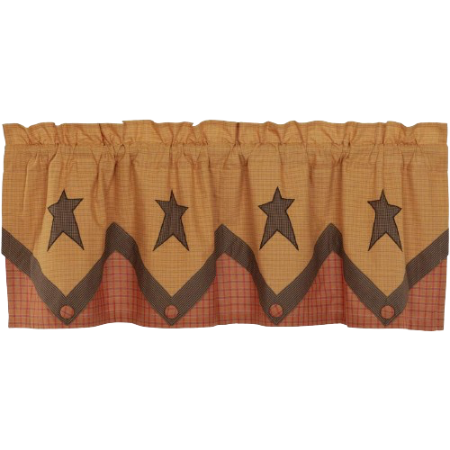 Stratton Primitive Star Layered Valance