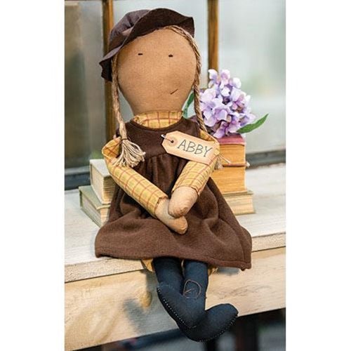 Abby Primitive Doll - Amethyst Designs Country Mercantile