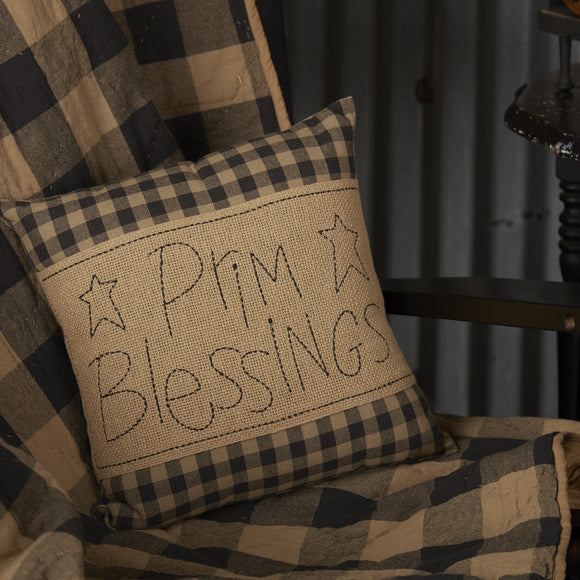 Black Check Prim Blessings 12