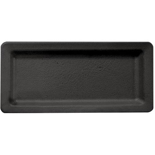 Black Wooden Rectangle Candle Tray