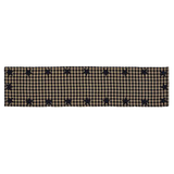 Black Star Woven Runner - Amethyst Designs Country Mercantile