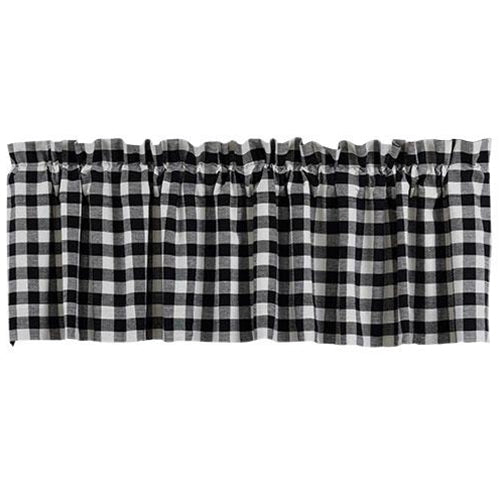 Annie Buffalo Check Valance - Amethyst Designs Country Mercantile