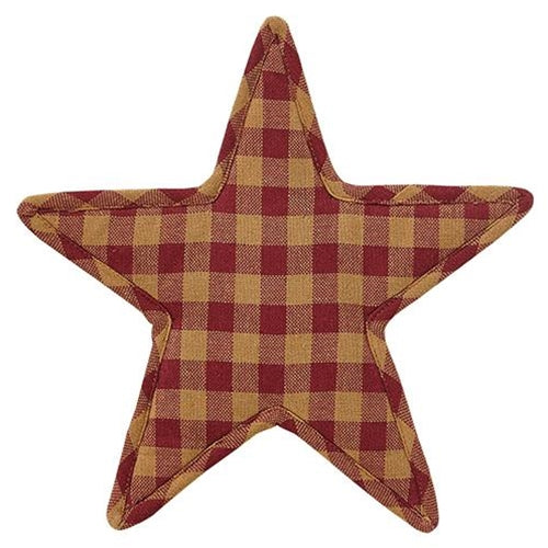 Burgundy Star Trivet - Amethyst Designs Country Mercantile